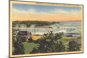 Horseshoe Falls, Niagara-null-Mounted Art Print