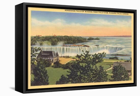 Horseshoe Falls, Niagara-null-Framed Stretched Canvas