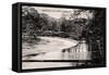 Horseshoe Falls on the River Dee, Near Llangollen, Wales, Early 20th Century-null-Framed Stretched Canvas