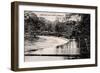 Horseshoe Falls on the River Dee, Near Llangollen, Wales, Early 20th Century-null-Framed Giclee Print