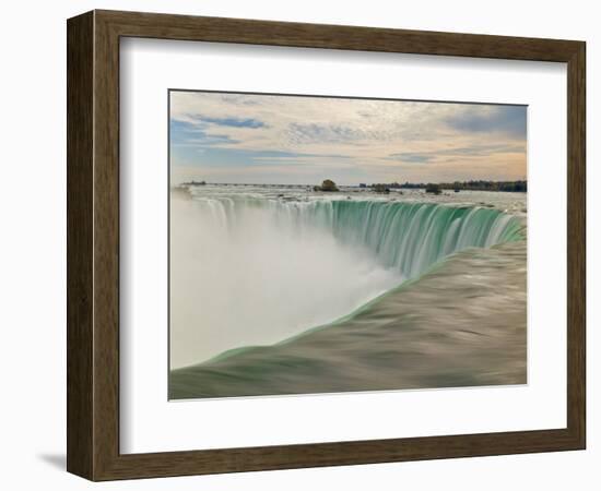 Horseshoe Falls Waterfall on the Niagara River, Niagara Falls, Ontario, Canada-Neale Clarke-Framed Photographic Print