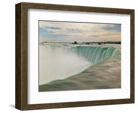 Horseshoe Falls Waterfall on the Niagara River, Niagara Falls, Ontario, Canada-Neale Clarke-Framed Photographic Print