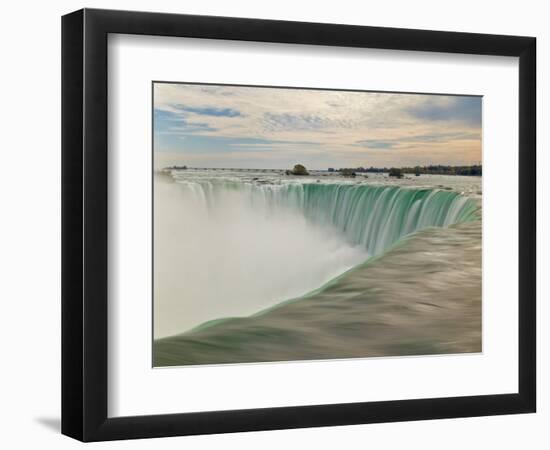 Horseshoe Falls Waterfall on the Niagara River, Niagara Falls, Ontario, Canada-Neale Clarke-Framed Photographic Print