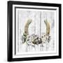 Horseshoe Floral 1-Kimberly Allen-Framed Art Print