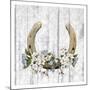 Horseshoe Floral 1-Kimberly Allen-Mounted Art Print