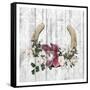 Horseshoe Floral 2-Kimberly Allen-Framed Stretched Canvas