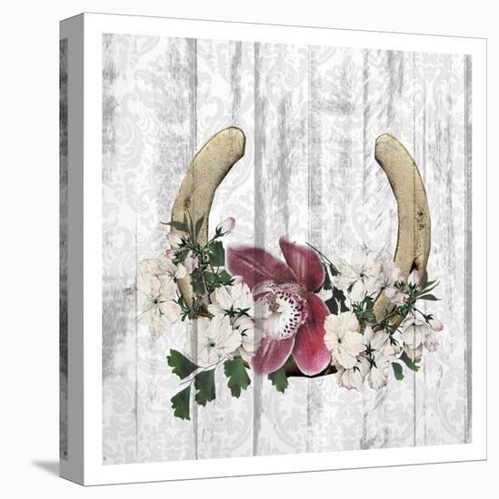 Horseshoe Floral 2-Kimberly Allen-Stretched Canvas