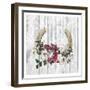 Horseshoe Floral 2-Kimberly Allen-Framed Art Print