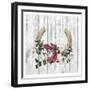 Horseshoe Floral 2-Kimberly Allen-Framed Art Print