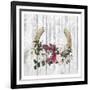 Horseshoe Floral 2-Kimberly Allen-Framed Art Print