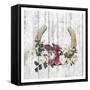 Horseshoe Floral 2-Kimberly Allen-Framed Stretched Canvas