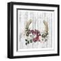 Horseshoe Floral 2-Kimberly Allen-Framed Art Print