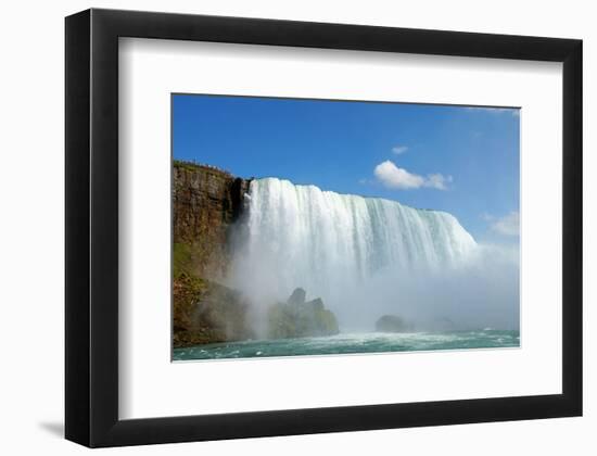 Horseshoe Niagara Falls-null-Framed Art Print