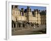 Horseshoe Staircase Dating from 1632-1634, Chateau of Fontainebleau, Seine-Et-Marne-Nedra Westwater-Framed Photographic Print