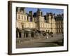 Horseshoe Staircase Dating from 1632-1634, Chateau of Fontainebleau, Seine-Et-Marne-Nedra Westwater-Framed Photographic Print