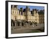 Horseshoe Staircase Dating from 1632-1634, Chateau of Fontainebleau, Seine-Et-Marne-Nedra Westwater-Framed Photographic Print