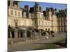 Horseshoe Staircase Dating from 1632-1634, Chateau of Fontainebleau, Seine-Et-Marne-Nedra Westwater-Mounted Photographic Print