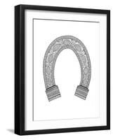 Horseshoe-Neeti Goswami-Framed Art Print