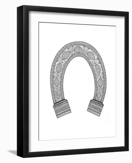 Horseshoe-Neeti Goswami-Framed Art Print