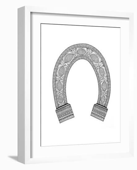 Horseshoe-Neeti Goswami-Framed Art Print