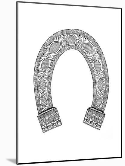 Horseshoe-Neeti Goswami-Mounted Art Print