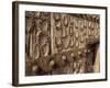 Horseshoes on Wall at Fatehpur Sikri, Built by Akbar in 1570, Uttar Pradesh State, India-Harding Robert-Framed Photographic Print