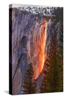 Horsetail Fall-John Gavrilis-Stretched Canvas