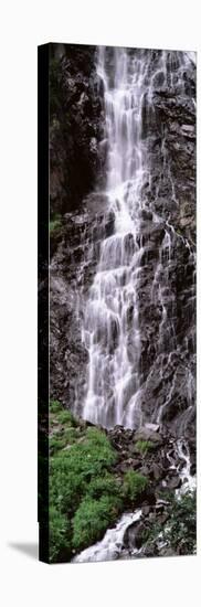 Horsetail Falls, Valdez, Alaska, USA-null-Stretched Canvas