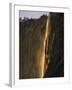 Horsetail Falls, Yosemite Valley, Yosemite National Park, California, USA-Kober Christian-Framed Photographic Print