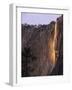 Horsetail Falls, Yosemite Valley, Yosemite National Park, California, USA-Kober Christian-Framed Photographic Print