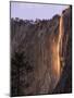 Horsetail Falls, Yosemite Valley, Yosemite National Park, California, USA-Kober Christian-Mounted Photographic Print