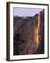 Horsetail Falls, Yosemite Valley, Yosemite National Park, California, USA-Kober Christian-Framed Photographic Print