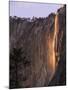Horsetail Falls, Yosemite Valley, Yosemite National Park, California, USA-Kober Christian-Mounted Photographic Print