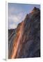 Horsetail "Firefall" Portrait, Yosemite Valley-Vincent James-Framed Photographic Print