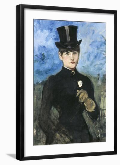 Horsewoman, Fullface-Edouard Manet-Framed Giclee Print