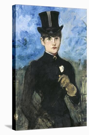 Horsewoman, Fullface-Edouard Manet-Stretched Canvas