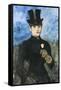 Horsewoman, Fullface-Edouard Manet-Framed Stretched Canvas