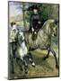 Horsewoman in the Bois de Boulogne, 1873-Pierre-Auguste Renoir-Mounted Giclee Print