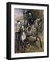 Horsewoman in the Bois de Boulogne. 1873-Pierre-Auguste Renoir-Framed Giclee Print