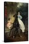 Horsewoman, Portrait of Giovanina and Amazillia Pacini, 1832-Karl Briullov-Stretched Canvas