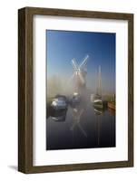 Horsey Mill, Norfolk Broads, Norfolk-Geraint Tellem-Framed Photographic Print