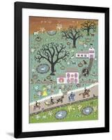 Horsey Set-David Sheskin-Framed Giclee Print