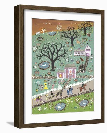 Horsey Set-David Sheskin-Framed Giclee Print