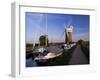 Horsey Windmill, Norfolk Broads, Norfolk, England, United Kingdom-Charcrit Boonsom-Framed Photographic Print