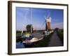 Horsey Windmill, Norfolk Broads, Norfolk, England, United Kingdom-Charcrit Boonsom-Framed Photographic Print