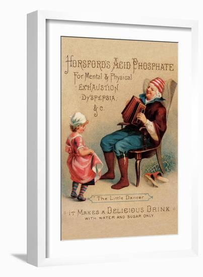 Horsford's Acid Phosphate "The Little Dancer"-null-Framed Art Print