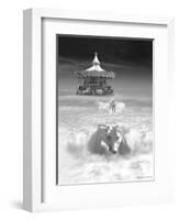 Horsing Around Vertical-Thomas Barbey-Framed Giclee Print