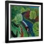 Horsing around-Lisa Graa Jensen-Framed Giclee Print