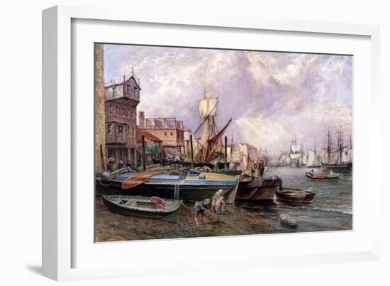 Horsleydown, Bermondsey, London, C1850-JJ Crew-Framed Giclee Print