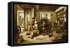 Horspittal for Woonded Solgers Home from Egipt-Charles Hunt-Framed Stretched Canvas